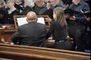 Andrew Christer and Alison Gill accompany